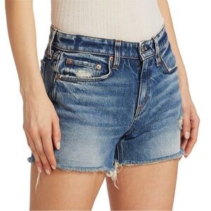 rag & bone Dre Low Rise Blue Jean Shorts in Size 24